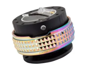 NRG Quick Release Kit - Black Body - Neochrome Pyramid Ring