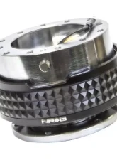 NRG Quick Release Kit - Gunmetal Body - Black Pyramid Ring                                     - SRK-210GM/BK - Image 2