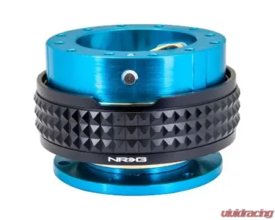 NRG Quick Release Kit - New Blue Body - Black Pyramid Ring - SRK-210NB/BK