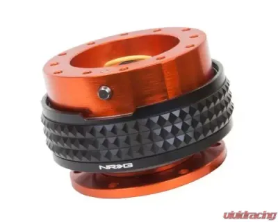 NRG Quick Release Kit - Orange Body - Black Pyramid Ring - SRK-210OR/BK