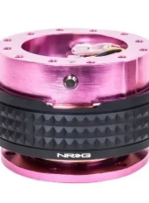 NRG Quick Release Kit - Pink Body - Black Pyramid Ring                                     - SRK-210PK/BK - Image 2