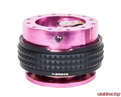 NRG Quick Release Kit - Pink Body - Black Pyramid Ring - SRK-210PK/BK