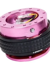 NRG Quick Release Kit - Pink Body - Black Pyramid Ring                                     - SRK-210PK/BK - Image 2