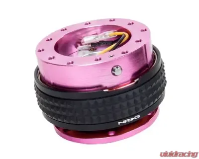 NRG Quick Release Kit - Pink Body - Black Pyramid Ring - SRK-210PK/BK