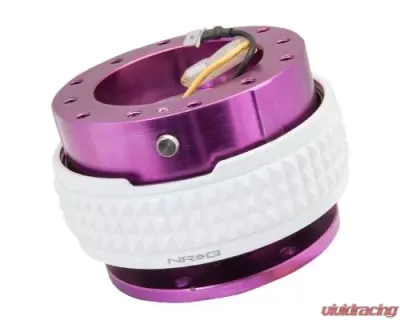 NRG Quick Release Kit - Purple Body - Glow In The Dark Pyramid Ring - SRK-210PP/GL