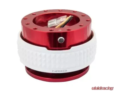 NRG Quick Release Kit - Red Body - Glow In The Dark Pyramid Ring - SRK-210RD/GL