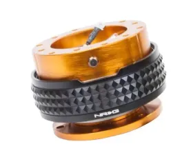 NRG Quick Release Kit - Rose Gold Body - Black Pyramid Ring