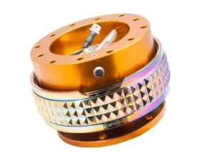 NRG Quick Release Kit - Rose Gold Body - Neochrome Pyramid Ring