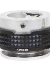 NRG Quick Release Kit - Silver Body - Black Pyramid Ring                                     - SRK-210SL/BK - Image 2