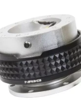 NRG Quick Release Kit - Silver Body - Black Pyramid Ring                                     - SRK-210SL/BK - Image 2