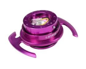 NRG Quick Release Kit - Purple Body - Purple Ring W- Handles