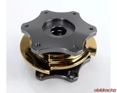 NRG SFI Key Way Type Quick Release Chrome Gold - SRK-R200GM-CG