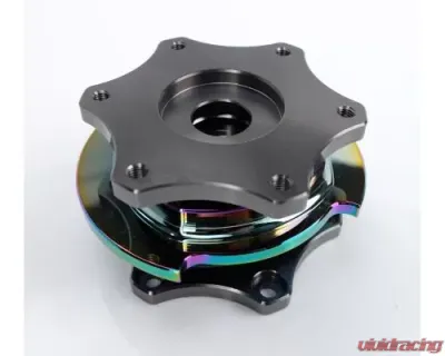 NRG SFI Key Way Type Quick Release Neo Chrome - SRK-R200GM-MC
