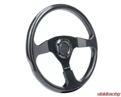 NRG Carbon Fiber Steering Whl 350MM - ST-012CF