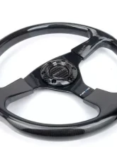 NRG Carbon Fiber Steering Whl 350MM                                     - ST-012CF - Image 3