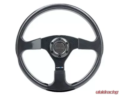 NRG Carbon Fiber Steering Whl 350MM - ST-012CF