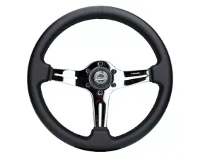 NRG Light Weight Gaming Steering Whl composits And Chrome Spoke Slits. No Dish