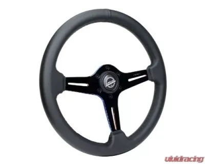 NRG Light Weight Gaming Steering Whl composits And Neochrome Spoke Slits. No Dish - ST-018MC-PR