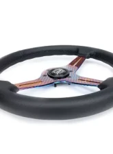 NRG Light Weight Gaming Steering Whl composits And Neochrome Spoke Slits. No Dish                                     - ST-018MC-PR - Image 4