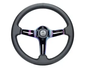 NRG Light Weight Gaming Steering Whl composits And Neochrome Spoke Slits. No Dish