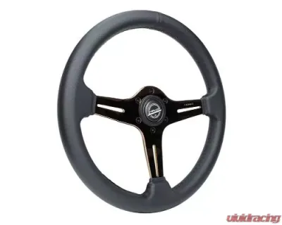 NRG Light Weight Gaming Steering Whl composits And Rose Gold Spoke Slits. No Dish - ST-018RG-PR