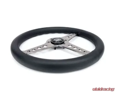 NRG Light Weight Gaming Steering Whl composits And Black Chrome Spoke Holes. - ST-034BC-PR