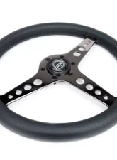 NRG Light Weight Gaming Steering Whl composits And Black Chrome Spoke Holes.                                     - ST-034BC-PR - Image 3