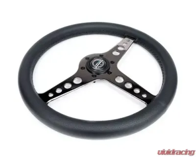 NRG Light Weight Gaming Steering Whl composits And Black Chrome Spoke Holes. - ST-034BC-PR