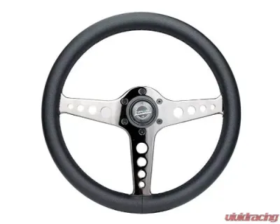 NRG Light Weight Gaming Steering Whl composits And Black Chrome Spoke Holes. - ST-034BC-PR