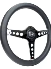 NRG Light Weight Gaming Steering Whl composits And Chrome Spoke Holes.                                     - ST-034CH-PR - Image 2