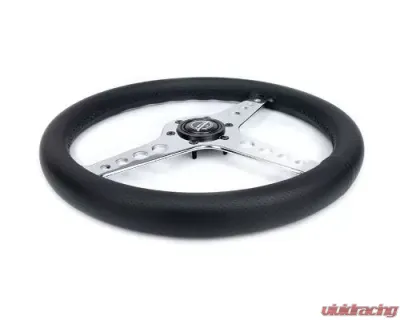 NRG Light Weight Gaming Steering Whl composits And Chrome Spoke Holes. - ST-034CH-PR