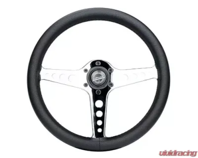 NRG Light Weight Gaming Steering Whl composits And Chrome Spoke Holes. - ST-034CH-PR