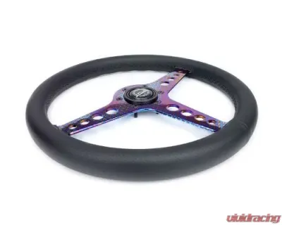 NRG Light Weight Gaming Steering Whl composits And Neochrome Spoke Holes. - ST-034MC-PR