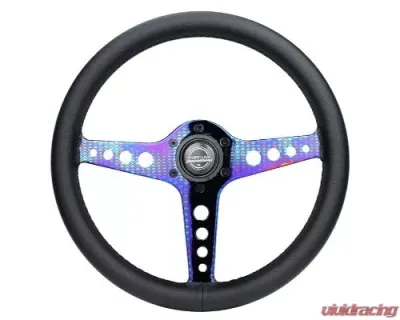NRG Light Weight Gaming Steering Whl composits And Neochrome Spoke Holes. - ST-034MC-PR