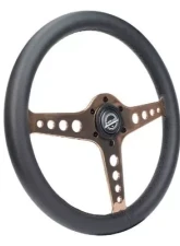 NRG Light Weight Gaming Steering Whl composits And Rose Gold Spoke Holes.                                     - ST-034RG-PR - Image 2
