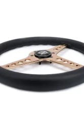 NRG Light Weight Gaming Steering Whl composits And Rose Gold Spoke Holes.                                     - ST-034RG-PR - Image 4