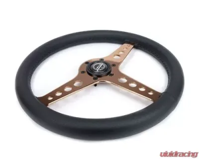 NRG Light Weight Gaming Steering Whl composits And Rose Gold Spoke Holes. - ST-034RG-PR