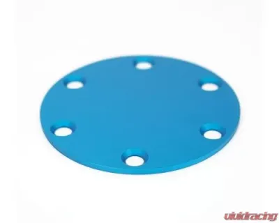 NRG Horn Delete Plate Blue-Laser Logo - STR-250BL