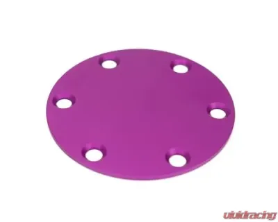 NRG Horn Delete Plate Purple-Laser Logo - STR-250PP
