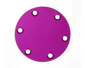 NRG Horn Delete Plate Purple-Laser Logo