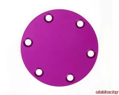 NRG Horn Delete Plate Purple-Laser Logo - STR-250PP