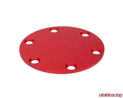 NRG Horn Delete Plate Red-Laser Logo - STR-250RD