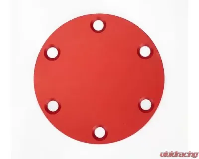 NRG Horn Delete Plate Red-Laser Logo - STR-250RD