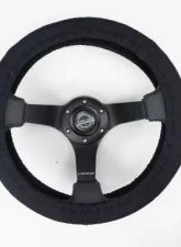 NRG Steering Whl Cover Stretch Fabric Logo                                     - SWC-001 - Image 3