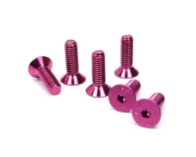 NRG Steering Whl Screw Kit Upgrade Pink