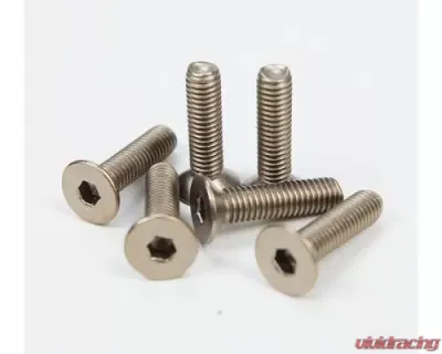NRG Titanium Silver Steering Whl Screw Kit Upgrade - SWS-100TI