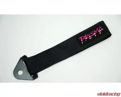 NRG Universal Prisma Tow Strap- Black - TOW-01BK