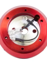 NRG Red Short Hub Nissan | Infiniti G20 1987-2006                                     - SRK-140H - RD - Image 2