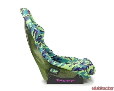 NRG Prisma Green Camo Edition FRP Bucket Seat - FRP-302-GIJ