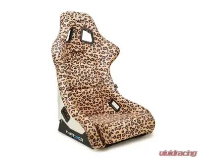NRG White Pearlized Back Large Prisma Savage Edition FRP Bucket Seat - FRP-302BR-SAVAGE